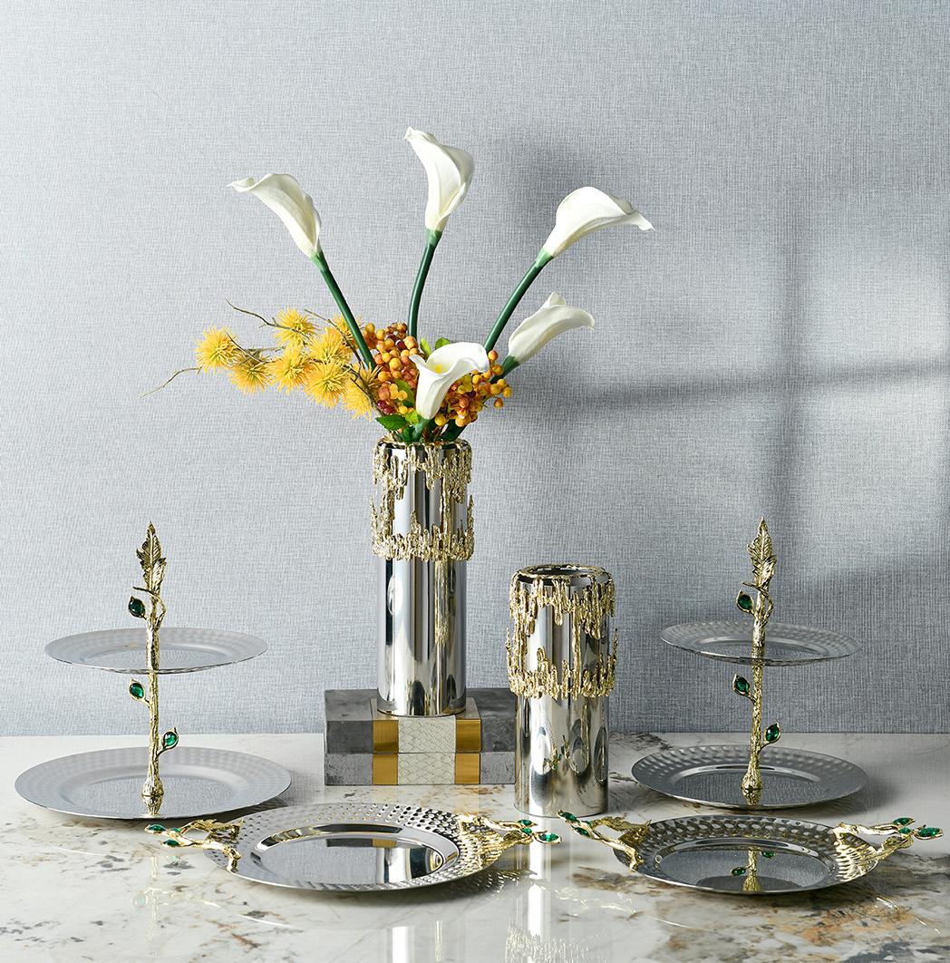 Rundecor Silver Stainless Steel Collection Launch