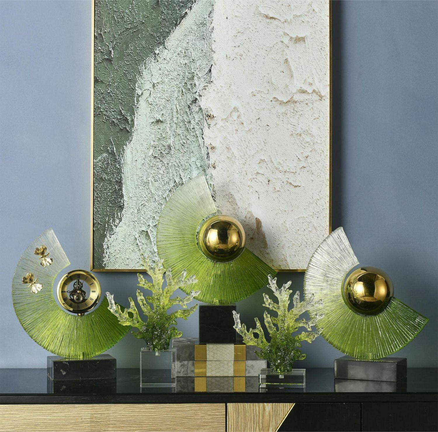 Rundecor New Arrival Showcase | Moon-Shaped Resin Sculptures & Coral-Inspired Resin Artworks