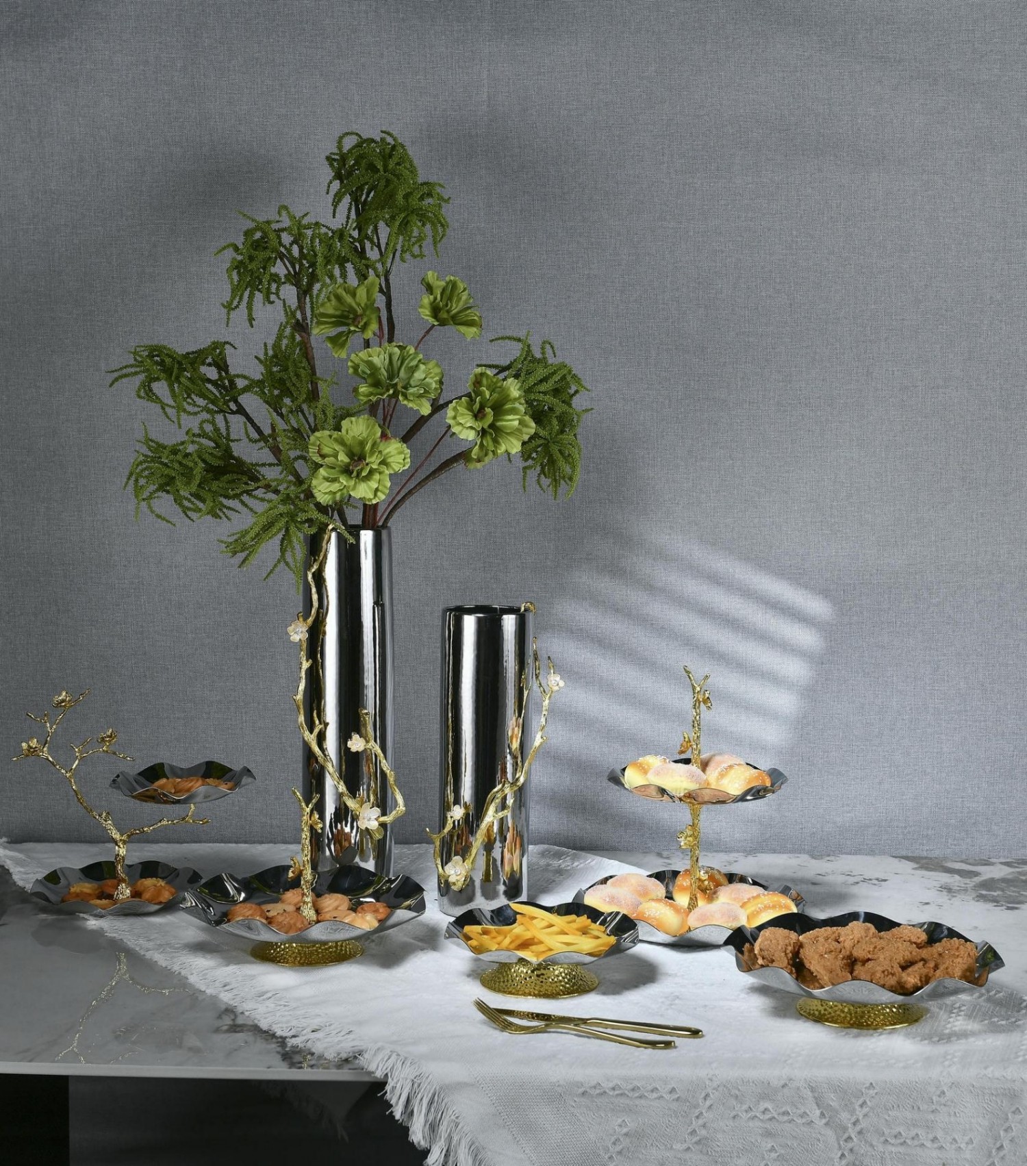 Rundecor New Collection Appreciation: The Art of Silver and Gold Elegance